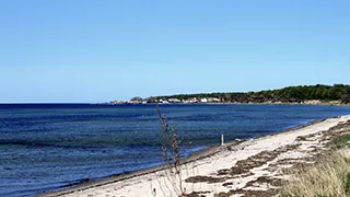 Strand in der Nähe von Bræmlevænge Aktivhus