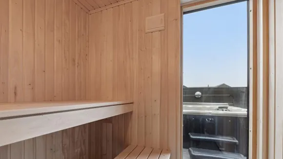 Sauna in Poolhus Strandkrogen
