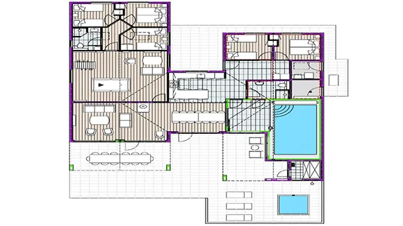 Grundriss von Krogens Aktivhus