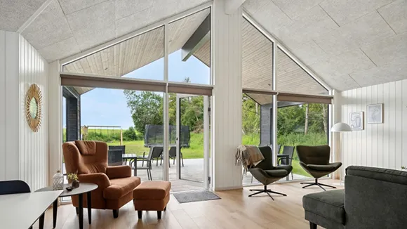 Wohnzimmer von Poolhus Hasmark