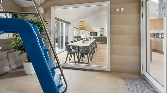 Poolbereich in Poolhus Hasmark