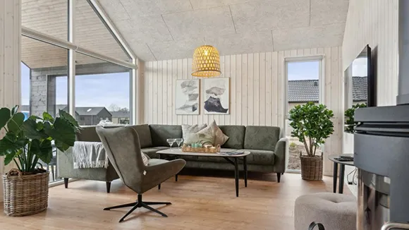 Wohnzimmer von Fyn i ro aktivhus
