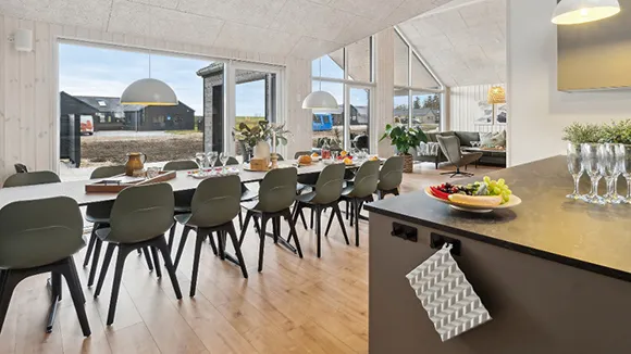 Essbereich in Fyn i ro aktivhus