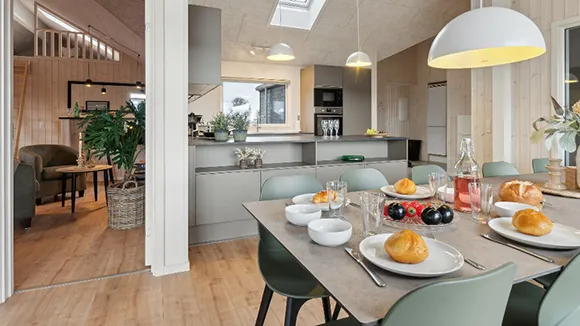 Essbereich in Fyn i ro aktivhus