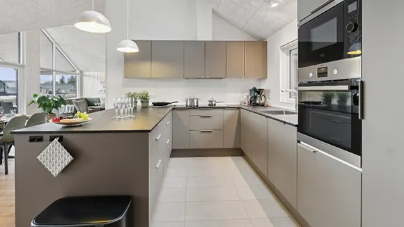 Küche in Fyn i ro aktivhus