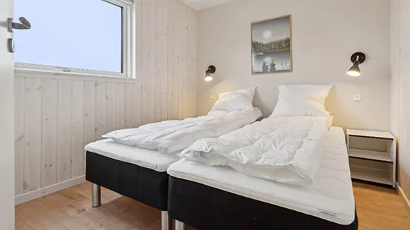 Schlafzimmer in Fyn i ro aktivhus