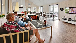 Wohnzimmer von Pilevænget Hus