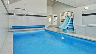 Poolbereich von Ferienhaus in Dänemark