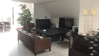 Wohnzimmer von Hus Bøjden Panorama