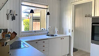 Küche in Marielyst Hyggehus