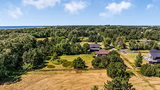 Luftaufnahme von Sommerhus Kramnitze