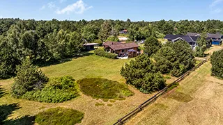 Luftaufnahme von Sommerhus Kramnitze