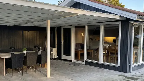 Terrasse von Sommerhus Østersøbad