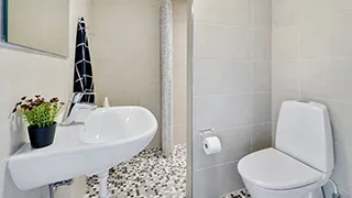 Badezimmer in Rype Aktivhus