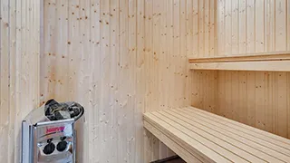 Sauna in Solsikke Poolhus