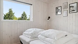 Schlafzimmer in Thorsvang Poolhus