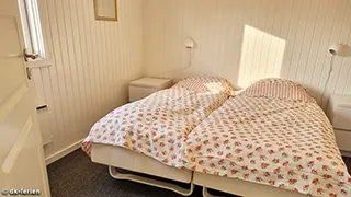 Schlafzimmer in Løvsanger Poolhaus