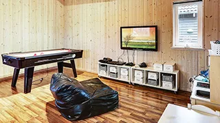 Spielekonsole  Sortspætte Aktivhus