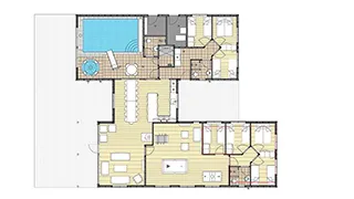 Grundriss von Sortspætte Aktivhus