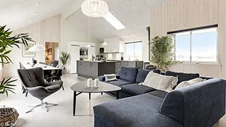 Wohnzimmer von Bøtø Poolhus