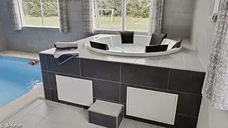 Whirlpool in Bøtø Poolhus