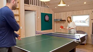 Tischtennisplatte  Sildestrup Aktivhus