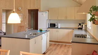 Küche in Sildestrup Aktivhus