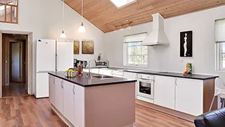 Küche in Gyvel Aktivhus