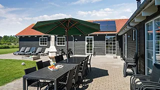 Terrasse von Gyvel Aktivhus