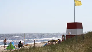 Strand in der Nähe von Gyvel Aktivhus