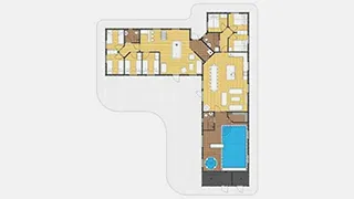 Grundriss von Gyvel Aktivhus