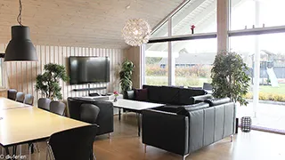 Wohnzimmer von Aktivhus Råbylille