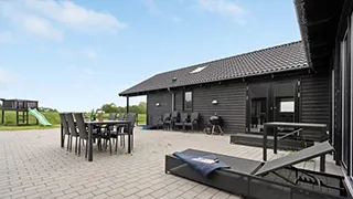 Terrasse von Fiskekrogen Poolhus