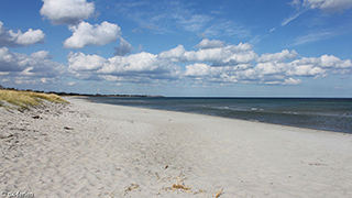 Strand in der Nähe von Kiras Hus