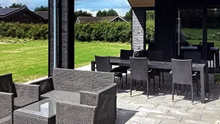 Terrasse von Blommestien Spahus