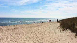 Strand in der Nähe von Strandpark Spahus