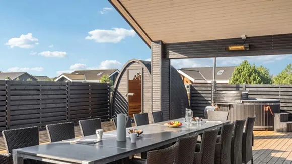 Terrasse von Hansa Spahus