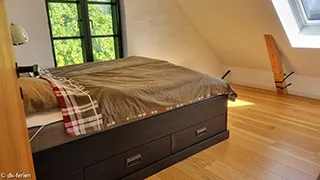 Schlafzimmer in Aske Teamhus