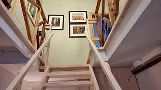 Treppe in Kornloft Lejlighed