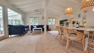 Wohnbereich von Ferienhaus in Dänemark