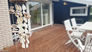 Terrasse von Villingebæk Sommerhus