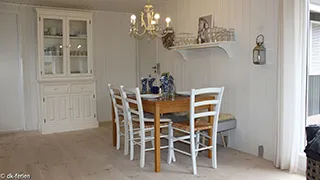 Essbereich in Hornbæk Sommerhus