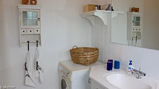 Badezimmer in Hornbæk Sommerhus