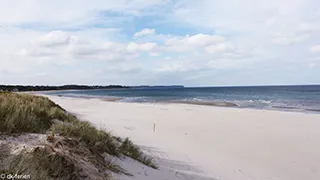 Strand in der Nähe von Hornbæk Sommerhus