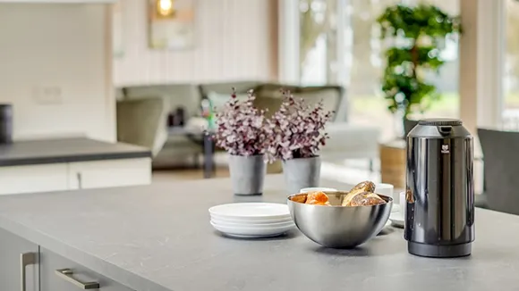 Küche in Jægerspris Poolhus