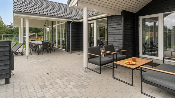 Terrasse von Jægerspris Aktivhus