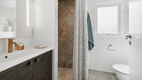 Badezimmer in Gilleleje Wellnesshus
