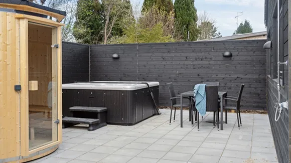 Außenwhirlpool  Gilleleje Wellnesshus