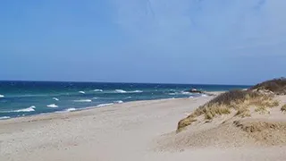 Strand in der Nähe von Kattegat Aktivhus