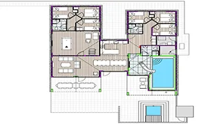 Grundriss von Gilleleje Poolhus